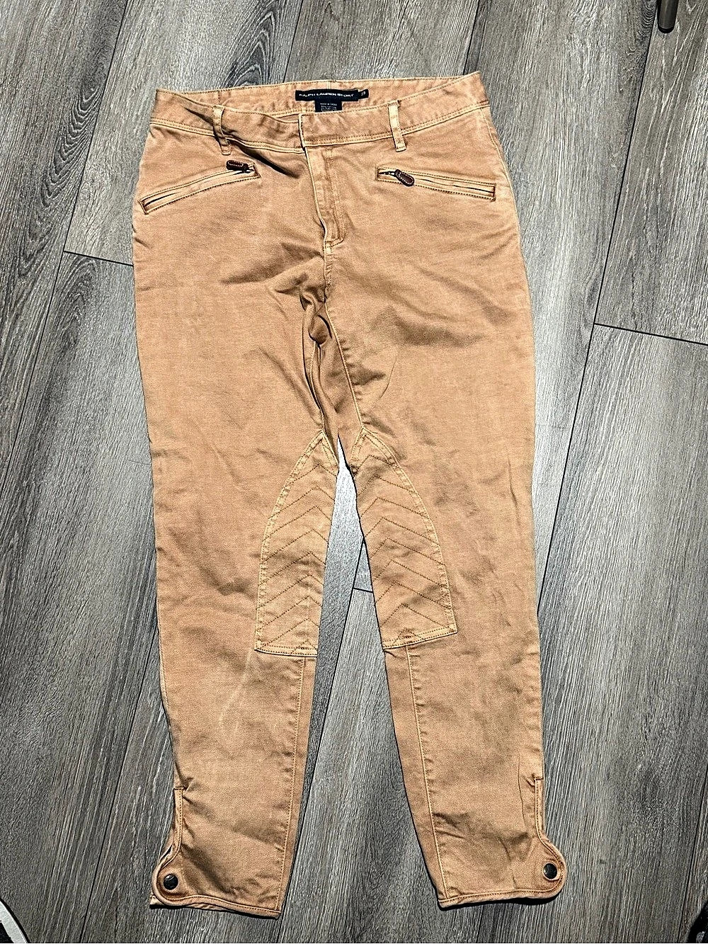 Ralph Lauren Sport Skinny Pants Waist 29 Brown Cotton